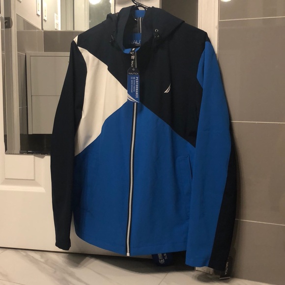 Nwt Mens Nautica Windbreaker Jacket 